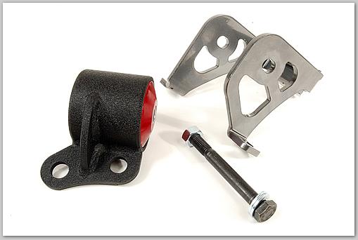 Innovative Mounts Innovative 96-00 Civic / 97-00 Acura EL Black Steel Mount 60A Bushing (Driver Mount)