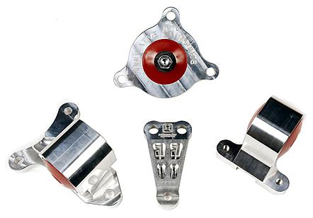 Innovative Mounts Innovative 02-06 Acura RSX K-Series Silver Aluminum Mounts 60A Bushings (Not K24 Trans)