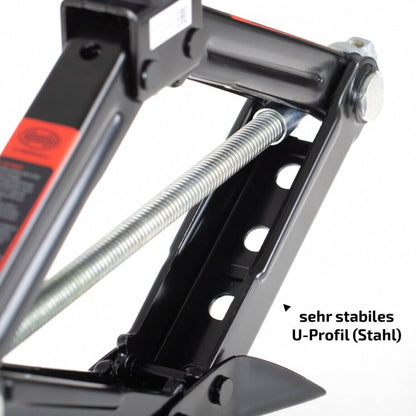 Heyner Premium Scissor Jack "Black Edition"
