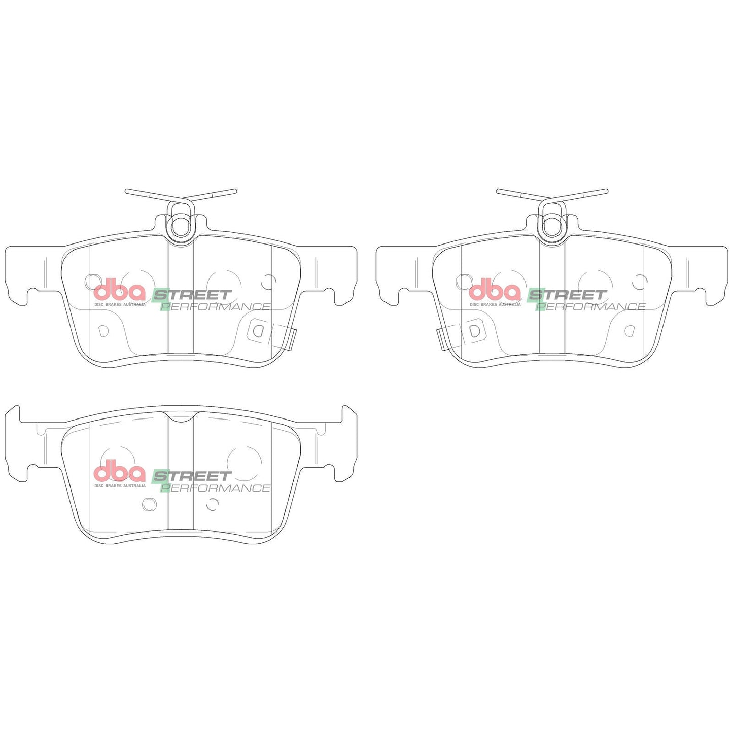 DBA DB2429SP High Performance Brake Pad Set