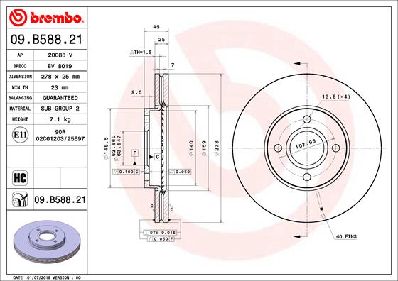 AUGER AUG54545 Disc Brake Caliper Repair Kit