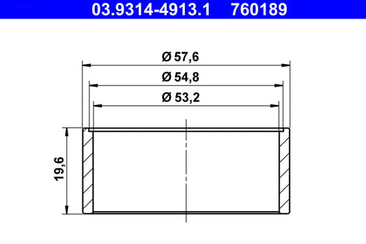 ATE 03931449131 Brake System Handling Tools