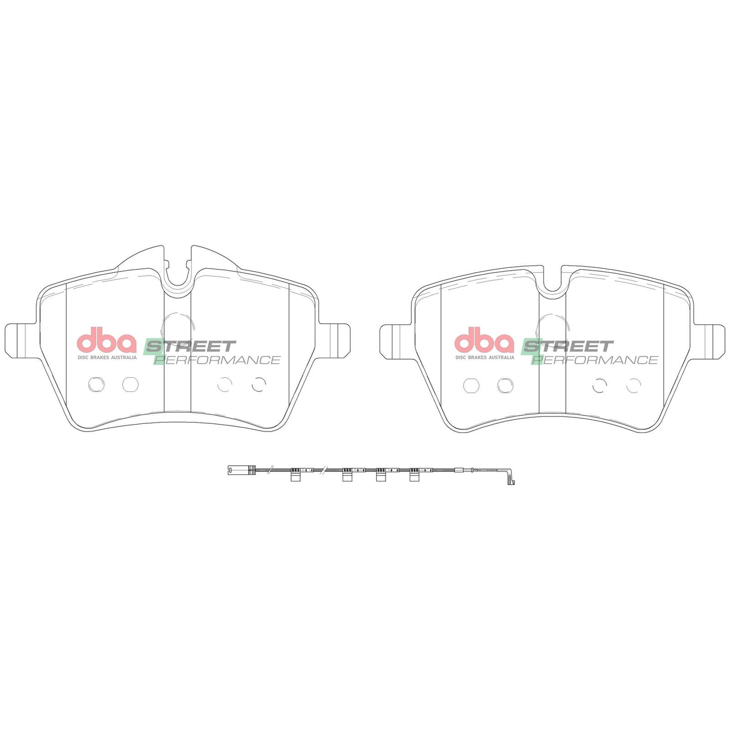 DBA DB2052SP High Performance Brake Pad Set