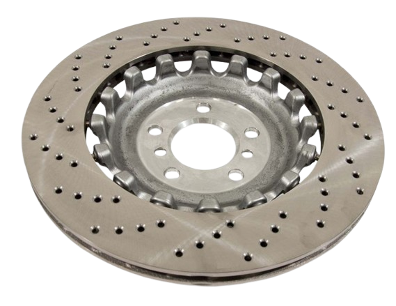 Genuine BMW 34212284104 Brake Disc Ventilated, Perforated, Right 396X24