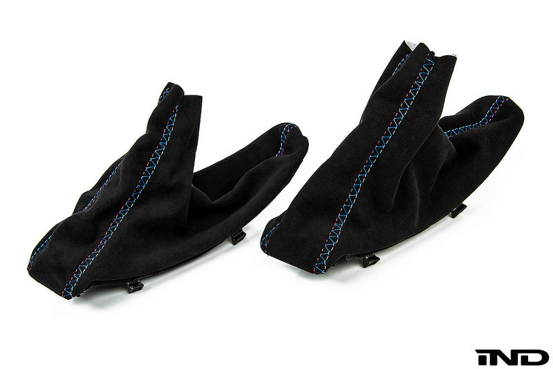 IND F8X M3 / M4 M Tri-Color Alcantara E-Brake Boot