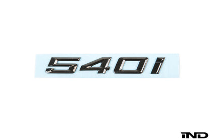 IND G30 540i Painted Trunk Emblem