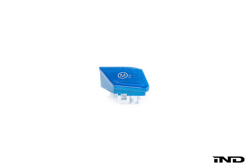 IND F85 X5M / F86 X6M Polar Blue M1 / M2 Button Set
