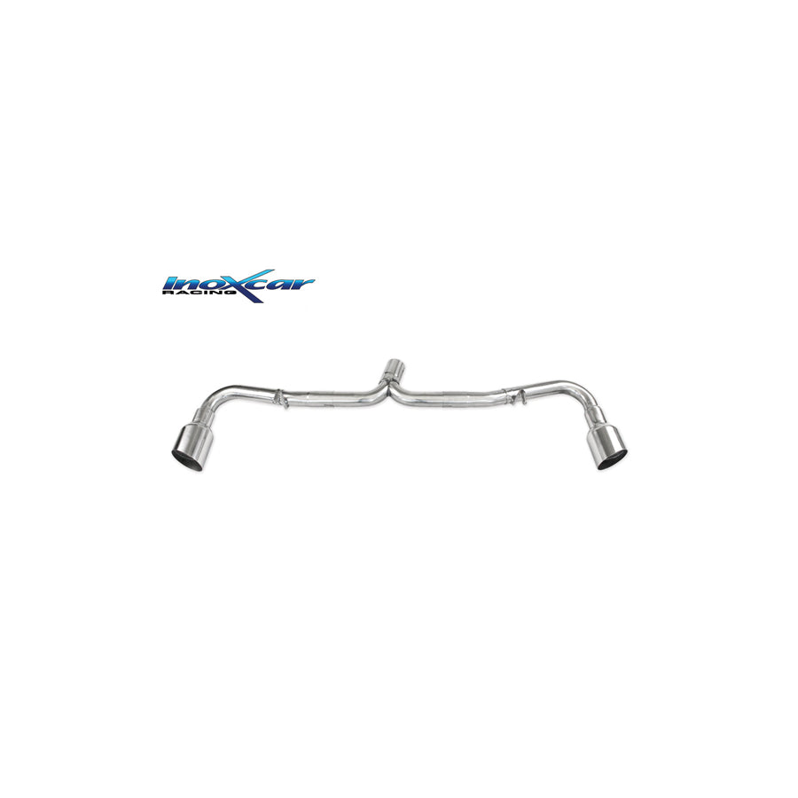 InoXcar AL4C.01.10RA Alfa Romeo 4C Non-Resonated Rear Exhaust