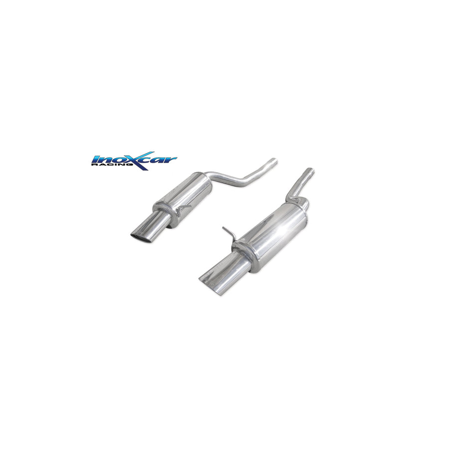 InoXcar AUA6.01.120 Audi A6 (4B) Stainless Steel Rear Exhaust