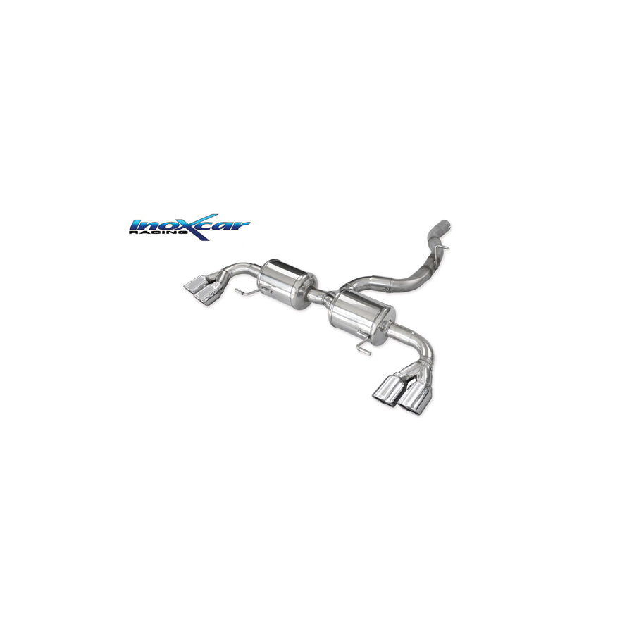 InoXcar AUS1.02.XR80 Audi A1 (8X) Rear Silencer