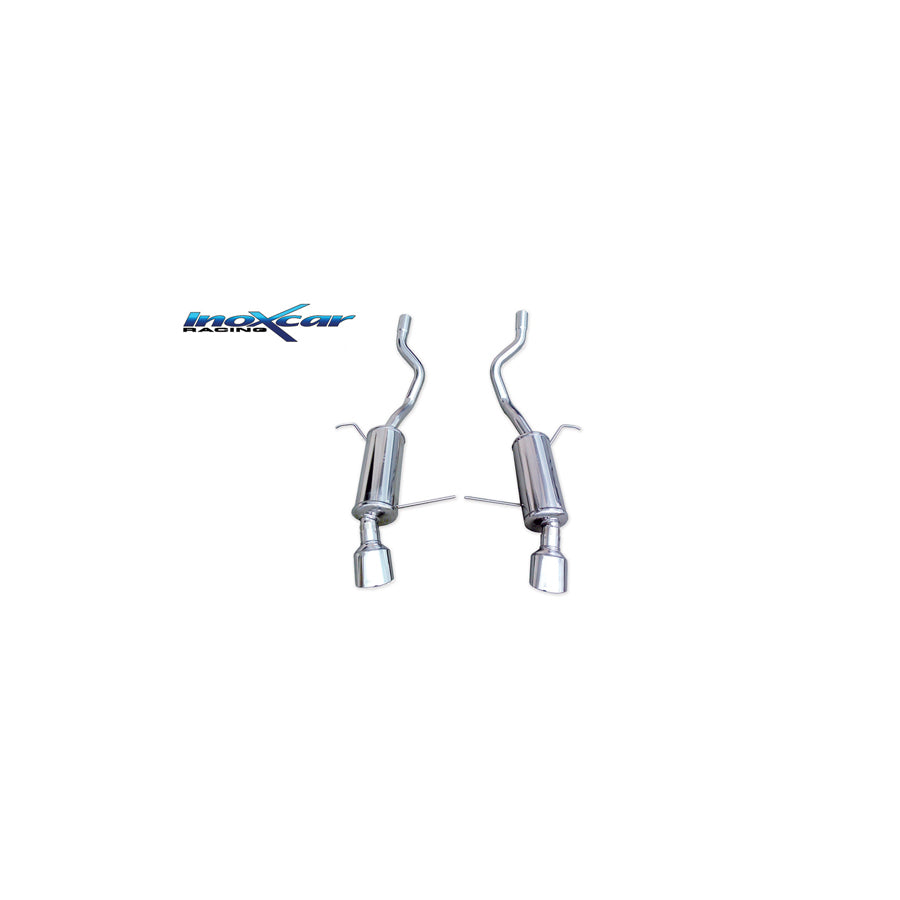 InoXcar BMX5.02.120 BMW E53 X5 Stainless Steel Rear Exhaust