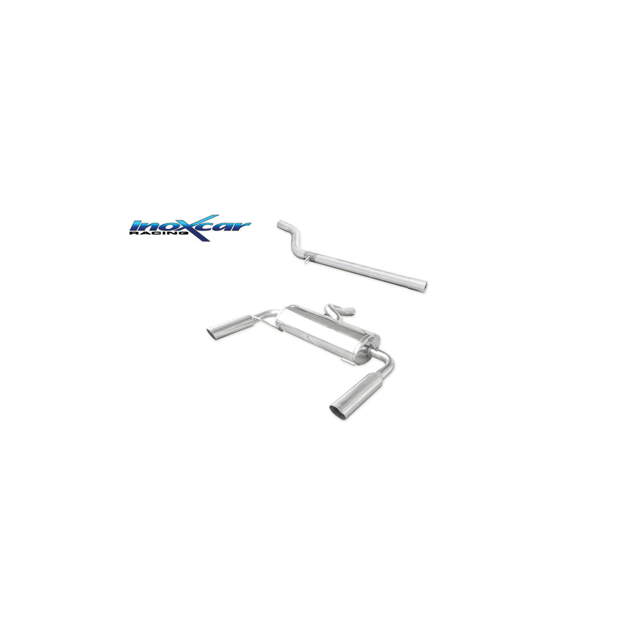 InoXcar CATBACK.06 Renault Clio 3 Exhaust System