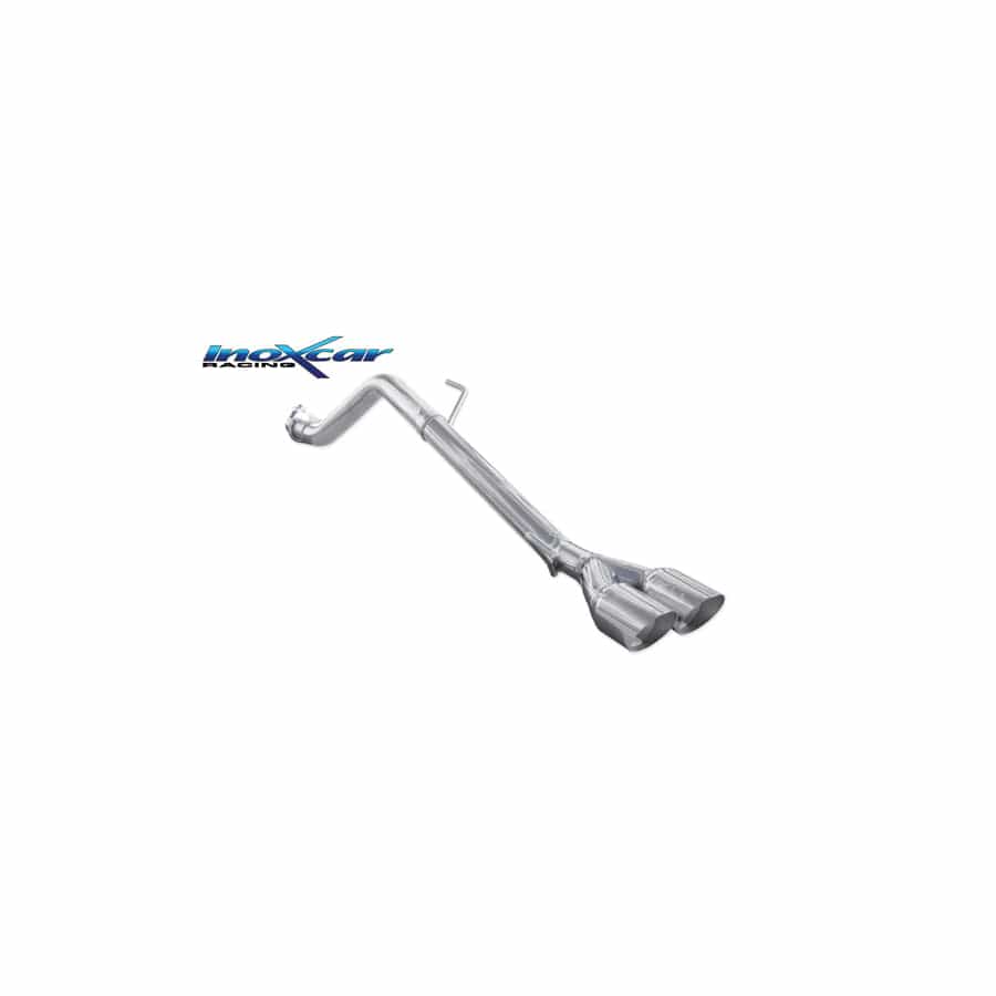 InoXcar FIPN.33.RA Abarth Punto Evo Non-Resonated Rear Exhaust