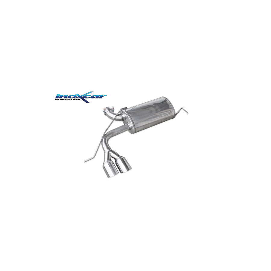 InoXcar OVAU.11.RA Audi A3 (8L) Stainless Steel Rear Exhaust