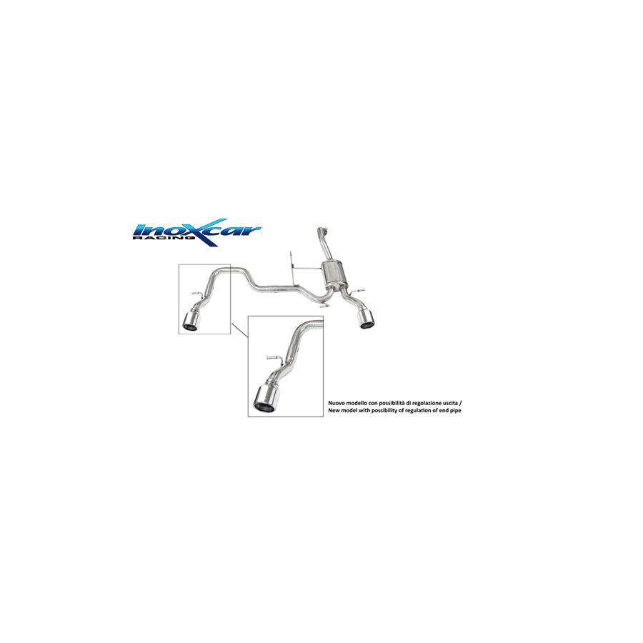 InoXcar SUSW.04.90 Suzuki Swift Rear Silencer