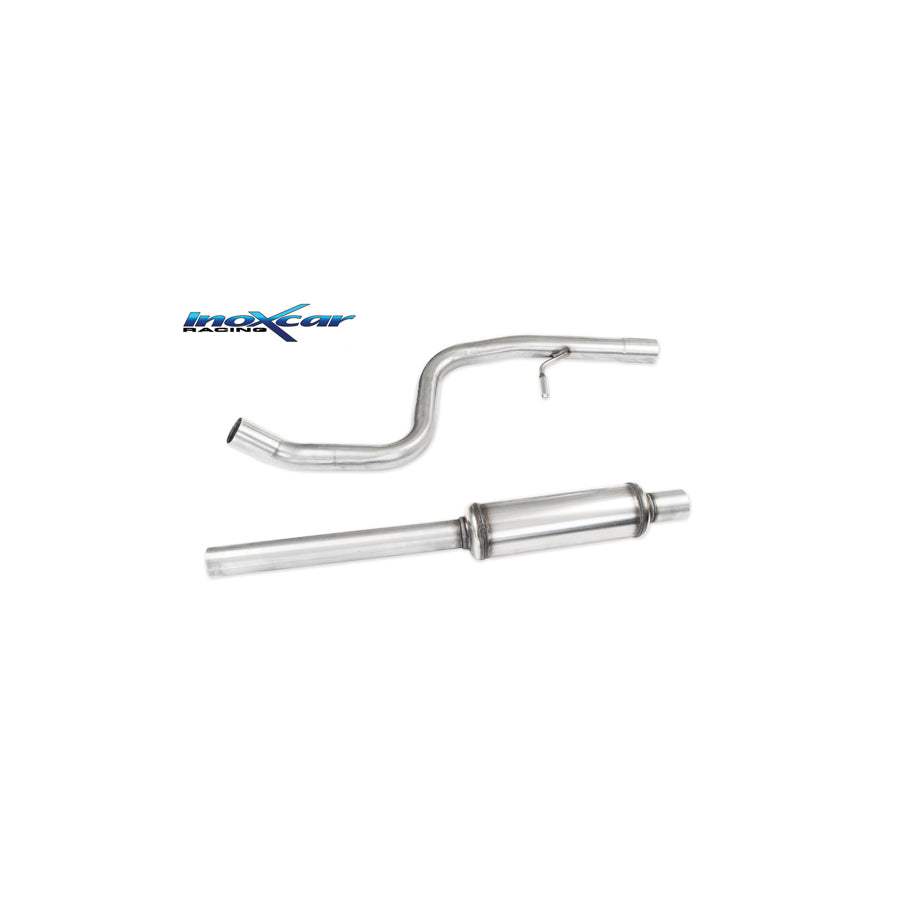 InoXcar TC207S Peugeot 207 Central Pipe with Silencer