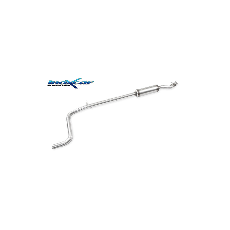 InoXcar TC208S.04 Peugeot 208 Central Pipe with Silencer