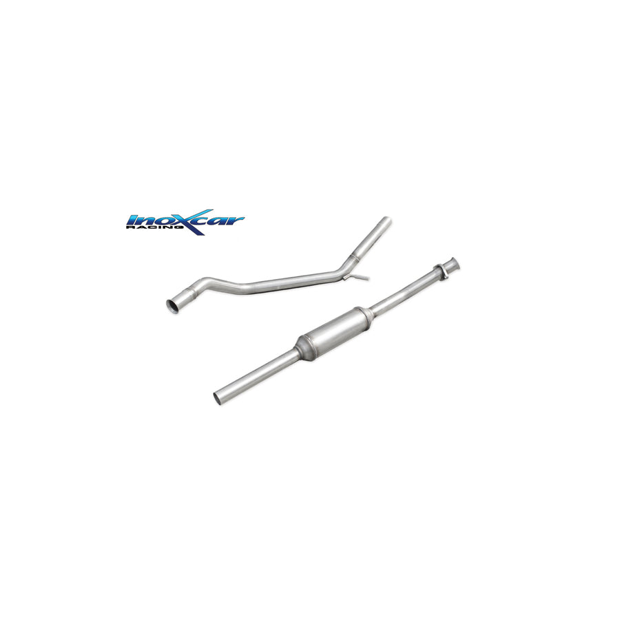 InoXcar TCC4S Citroen C4 Central Pipe with Silencer