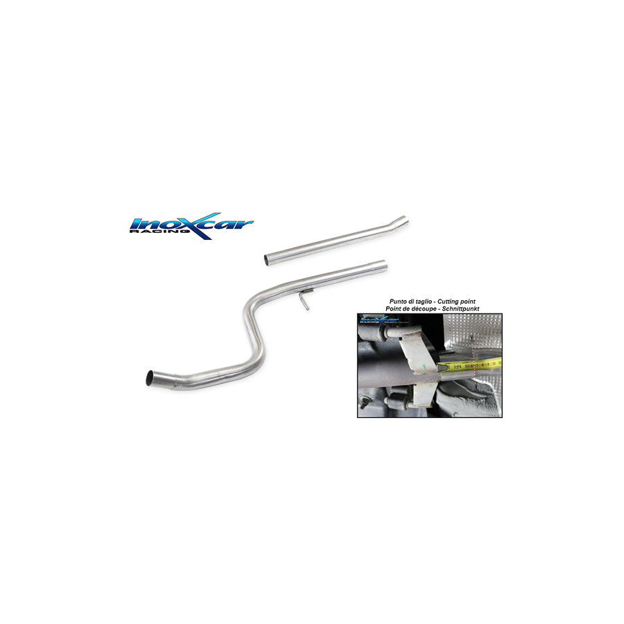 InoXcar TCN208 Peugeot 208 Direct Central Pipe