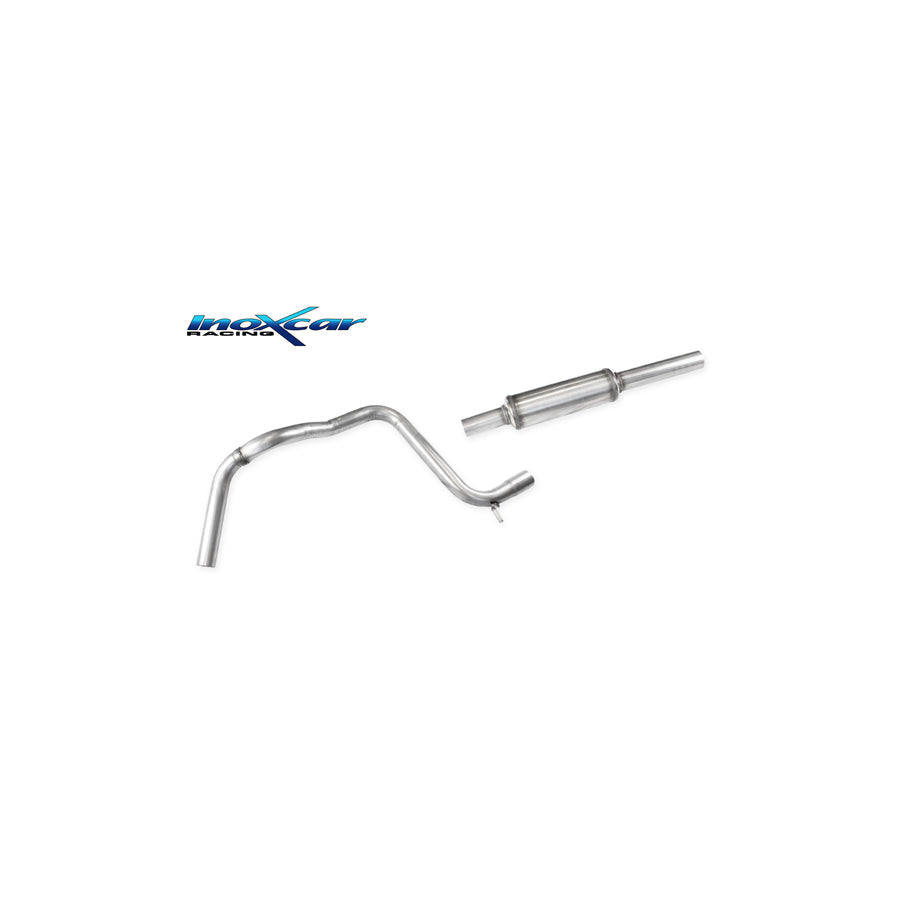 InoXcar TCSLEON.04 Seat Leon (5F) Central Pipe with Silencer