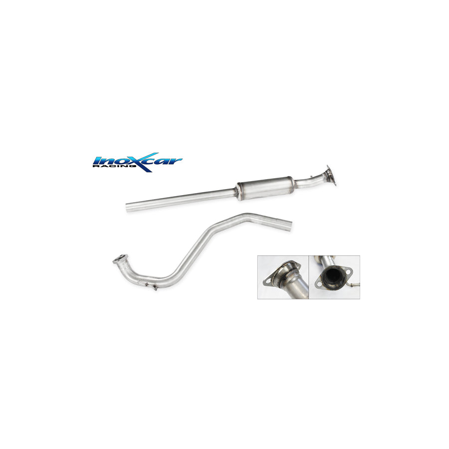 InoXcar TCSWIS.01 Suzuki Swift Central Pipe with Silencer