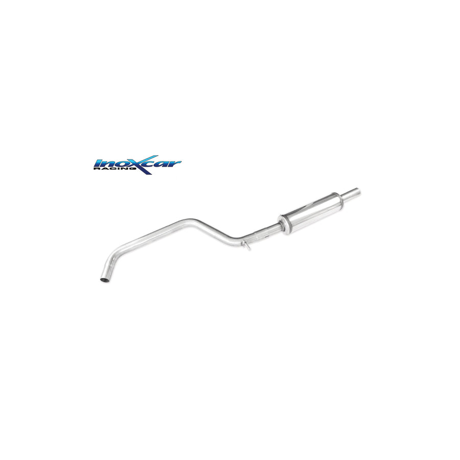 InoXcar TCVW.06S VW Golf 7 Central Pipe with Silencer