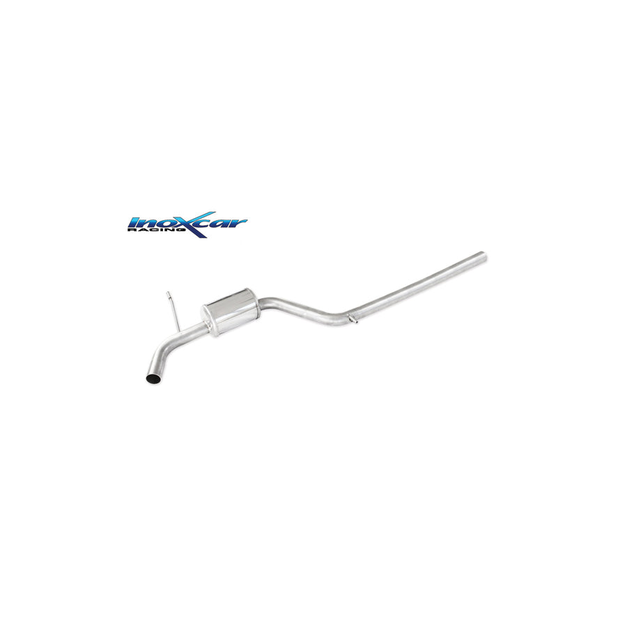 InoXcar TCVW.14.01S VW Golf 7.5 Central Pipe with Silencer