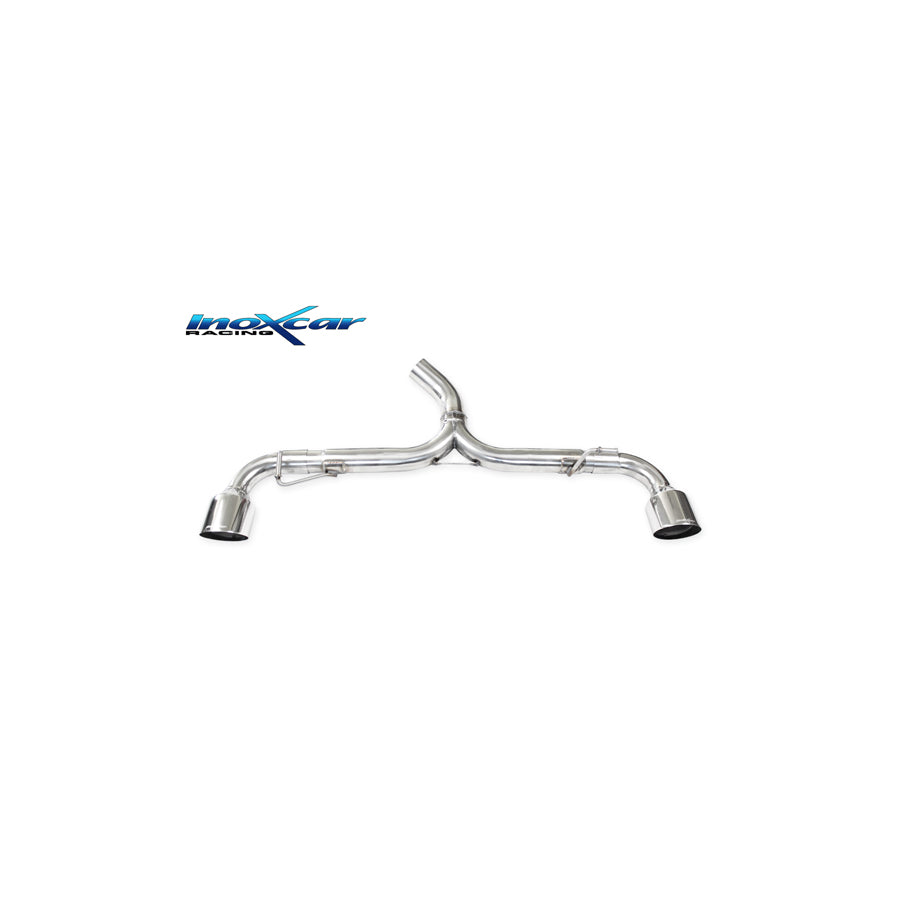 InoXcar TOYA.07.10RA Toyota Yaris Non-Resonated Rear Exhaust