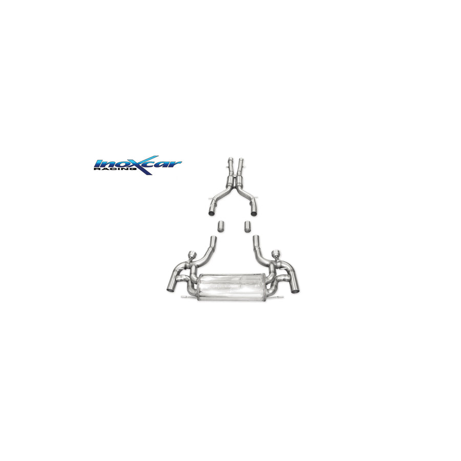 InoXcar VALV.SLS.01 Mercedes-Benz SLS Exhaust System