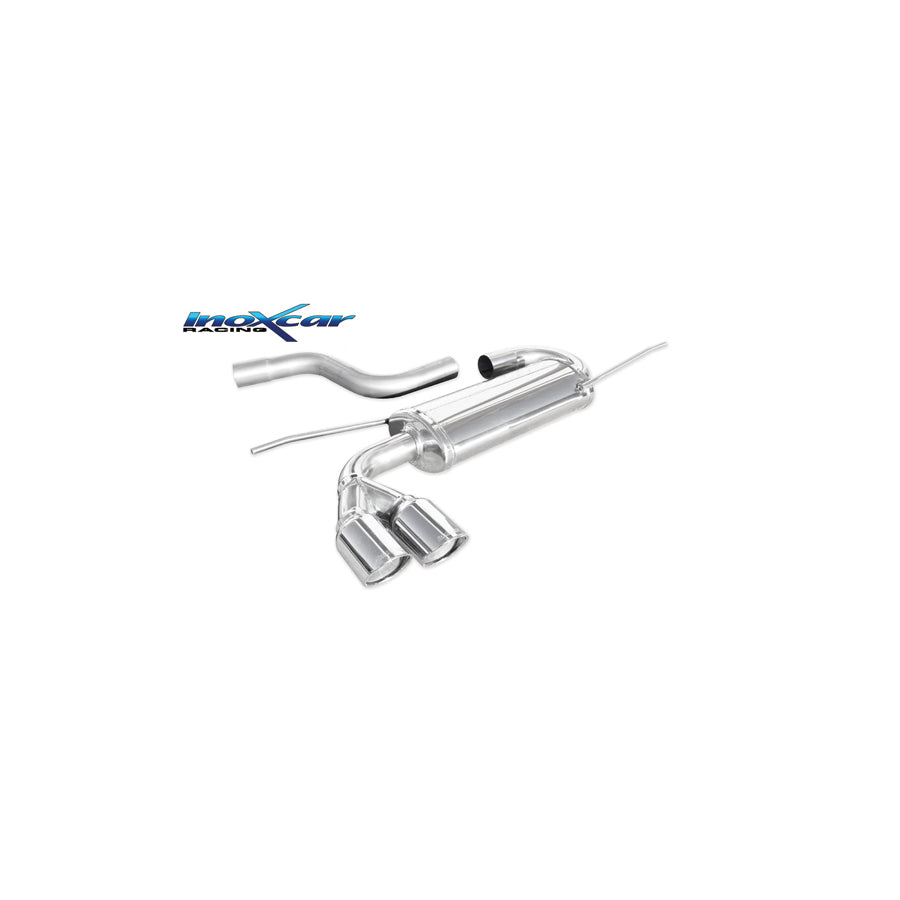 InoXcar WSCI.06.XR80 VW Scirocco Stainless Steel Rear Exhaust