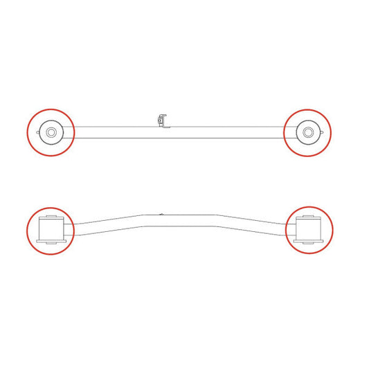 CTR CTRGV1013 Control/Trailing Arm Mounting