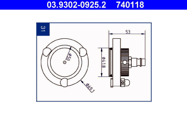 ATE 03930209252 Devices For Working Fluids And Fuels
