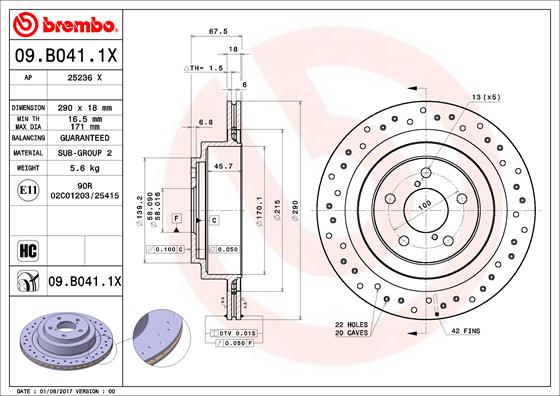 TOURMAX BCR-121 Disc Brake Caliper Repair Kit