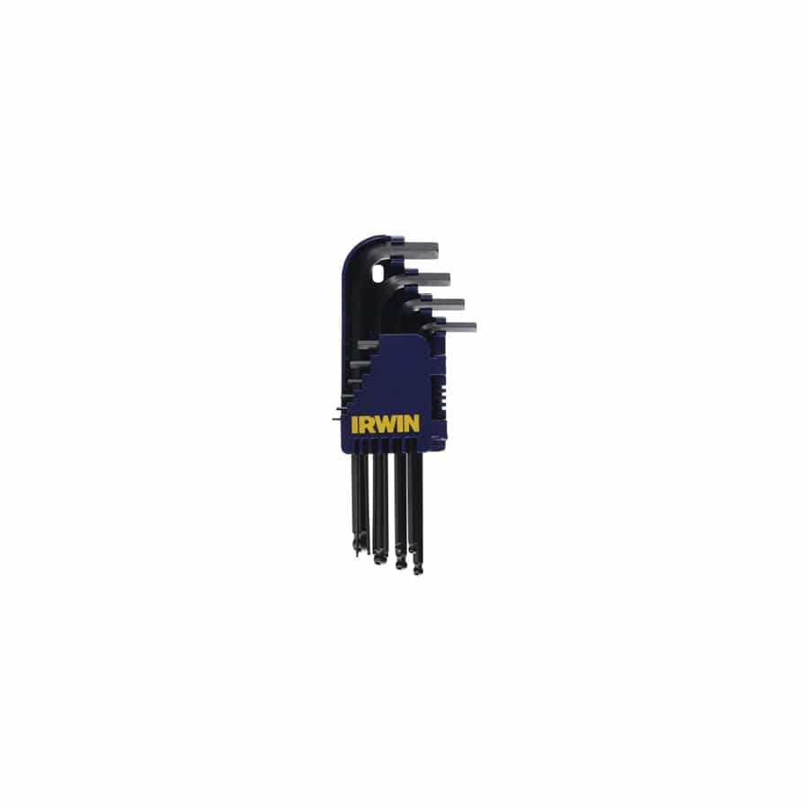 IRWIN® IRWT10757 T10757 Metric Long Arm Ball End Hex Key Set, 10 Piece