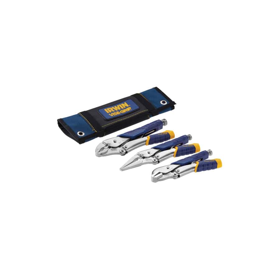 IRWIN Vise-Grip VIST76KBT Fast Release Locking Pliers Set of 3 7R 9LN & 10WR