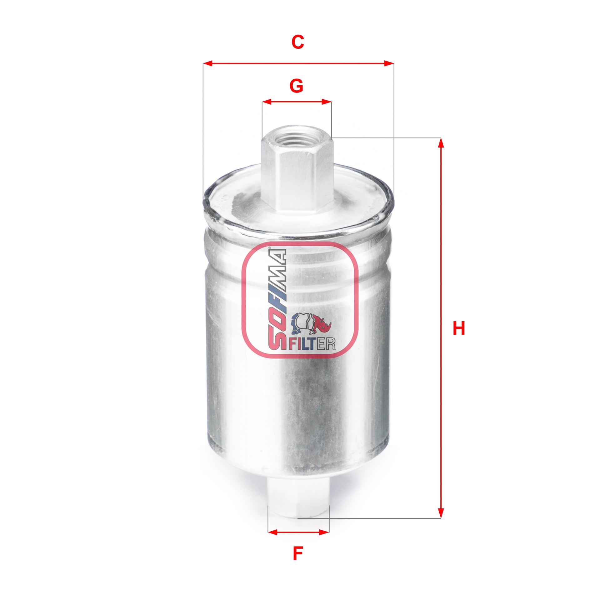 SOFIMA S1750B Fuel Filter