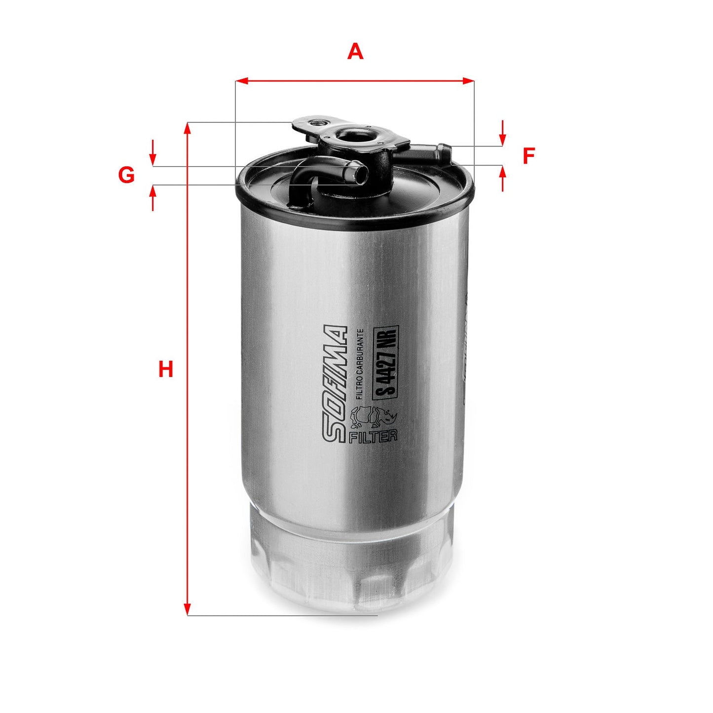 SOFIMA S4427NR Fuel Filter