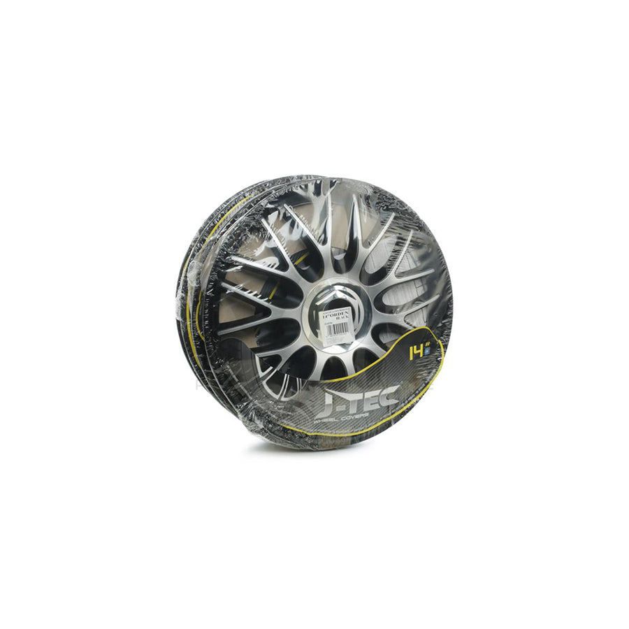 J-TEC Orden, Black J14194 Wheel trims 14 Inch Black/Silver