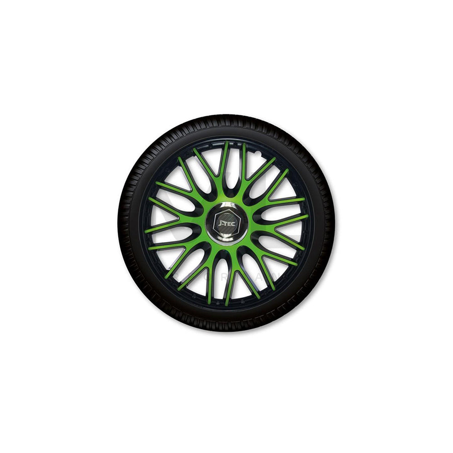 J-TEC Orden, Green Black J13115 Wheel trims 13 Inch Black/Green