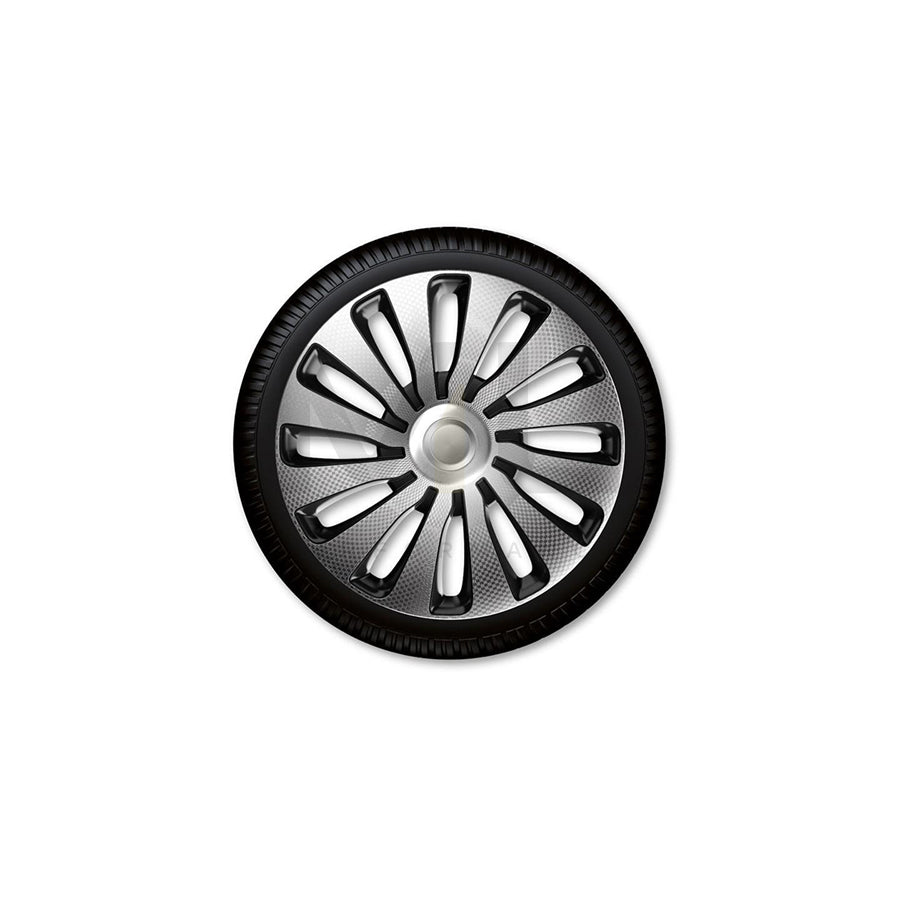 J-TEC Sepang Carbon, Silver Black J16132 Wheel trims 16 Inch Black/Silver, Carbon