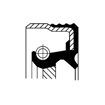 CORTECO CO12013863B Crankshaft Shaft Seal