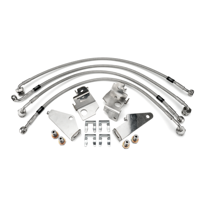 HEL Jaguar XF I (X250) All Models 2008-2015 Brake Lines Stainless Steel Braided