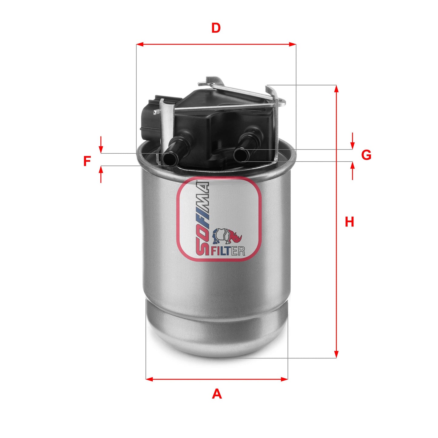 SOFIMA S5517GC Fuel Filter