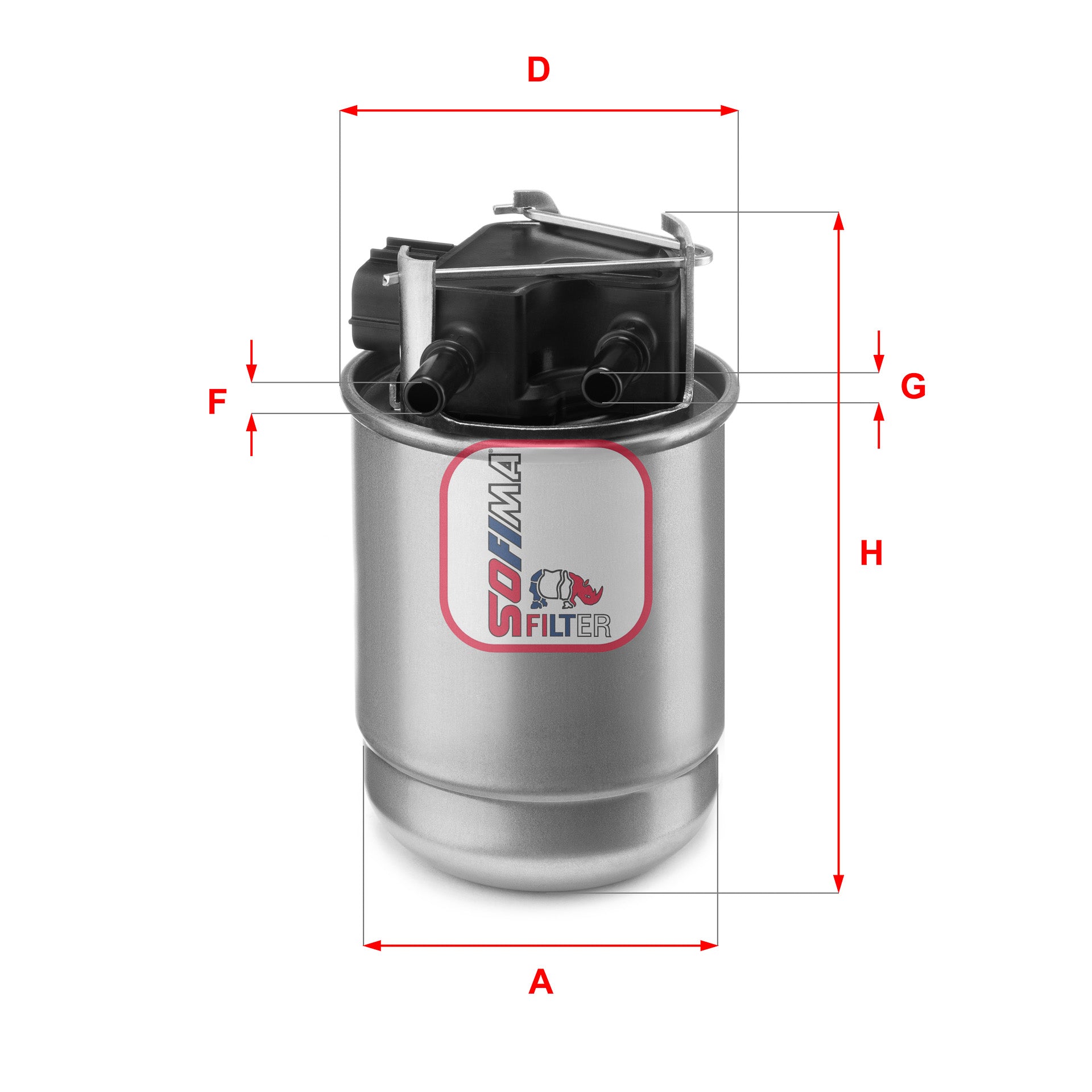 SOFIMA S5517GC Fuel Filter