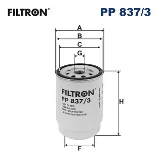FILTRON PP837/3 Fuel Filter