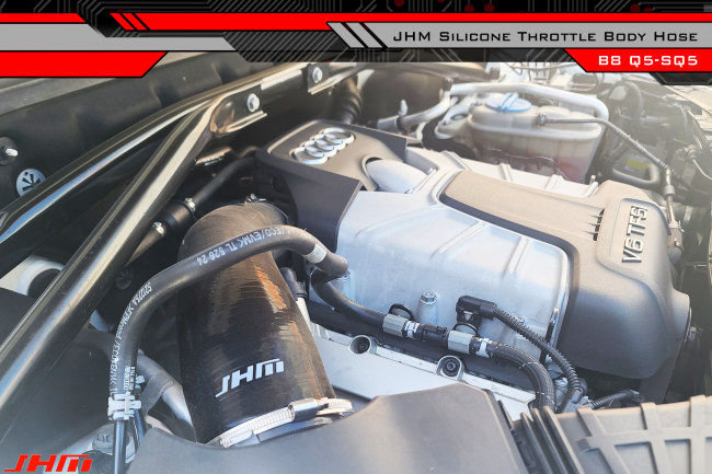 JHM Throttle Body Inlet Hose-Silicone-High-Flow (JHM) for B8 Q5-SQ5 3.0T