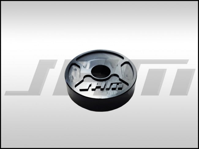 JHM HPFP Fuel Pump Cover - Billet Aluminum for Bosch w fuel line (JHM) BLACK for B8 A4-A5-Allroad-Q5-C7 A6 and MK7-8V MQB 2.0T