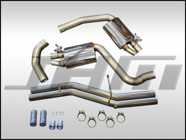 JHM Exhaust - 3" Performance Exhaust - Valved - Cat-Back (JHM) for C7-C7.5 RS7 4.0T