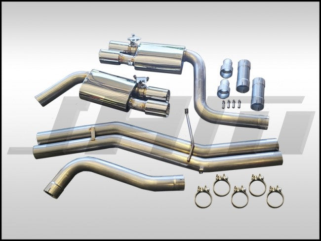 JHM Exhaust - 3" Performance Cat-back (RACE) - Valved - (JHM) for C7.5-S6 4.0T