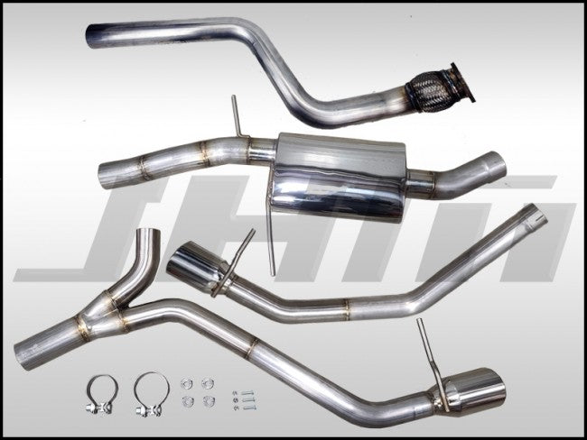JHM Exhaust - -FULL- 3" Catback for Audi B8 A4-A5-allroad 2.0T (Dual Exit)